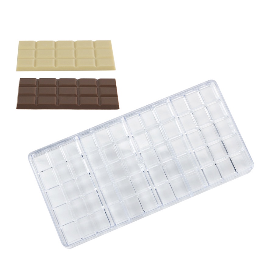Forma De Plástico Tablete 27,5x13,5x2cm 1 unidade Silver Plastic Rizzo