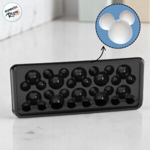 Forma para Gelo Mickey Mouse Preto 27x11cm 1 unidade Disney Original — Informática