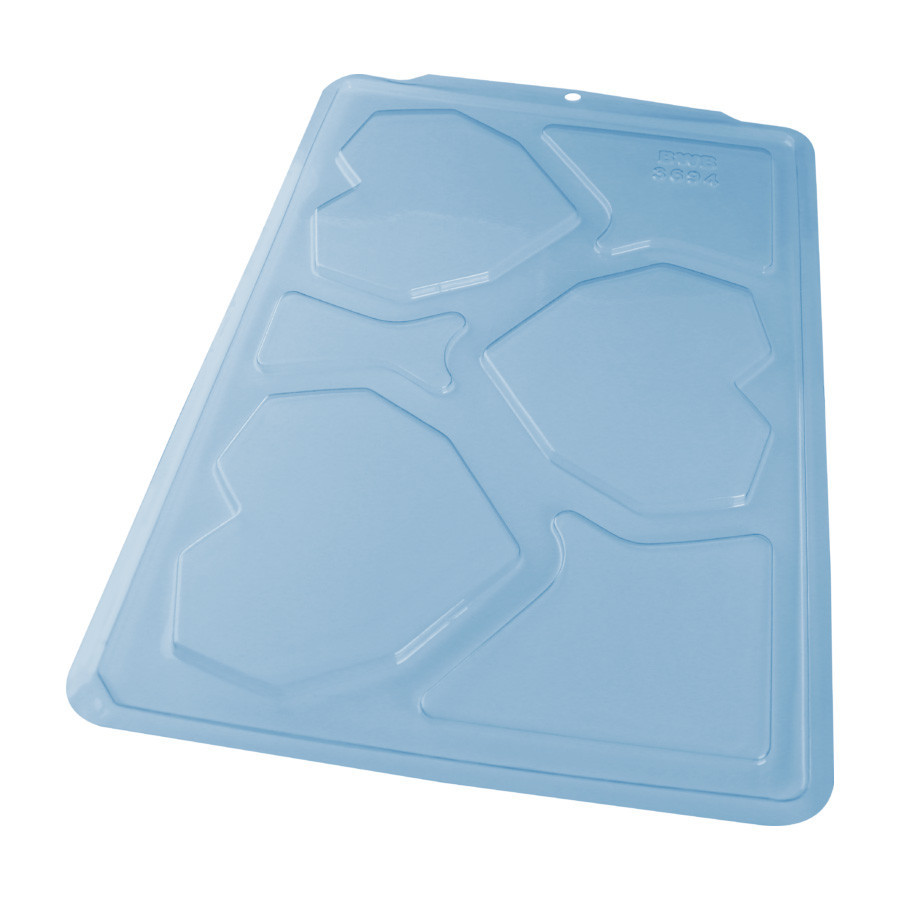Forma Simples Tradicional Tablete Coração Lapidado 350g Cód 3694 1 — Informática