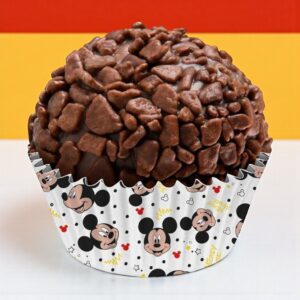 Forminha para Brigadeiro N°5 Mickey Mouse 100 unidades Disney