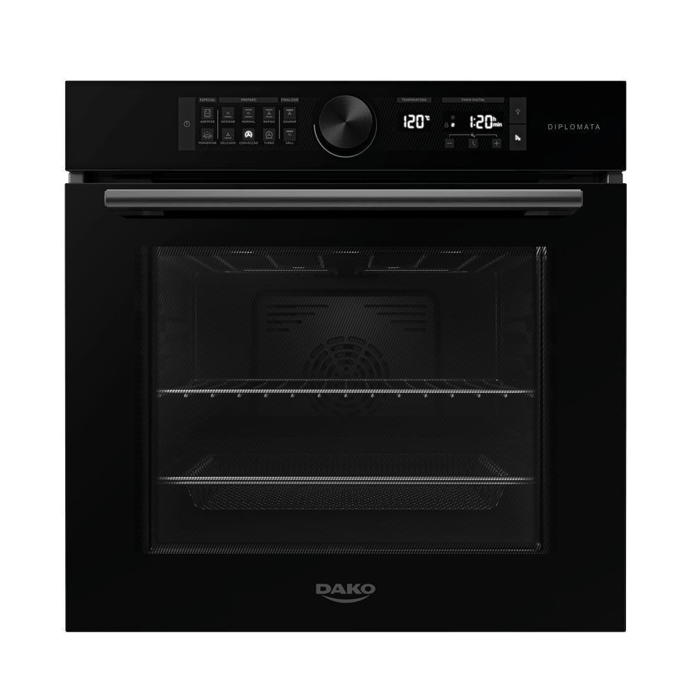 Forno De Embutir Elétrico Diplomata 80 Litros Com Air Fryer 220V — Cozinha e Utensílios