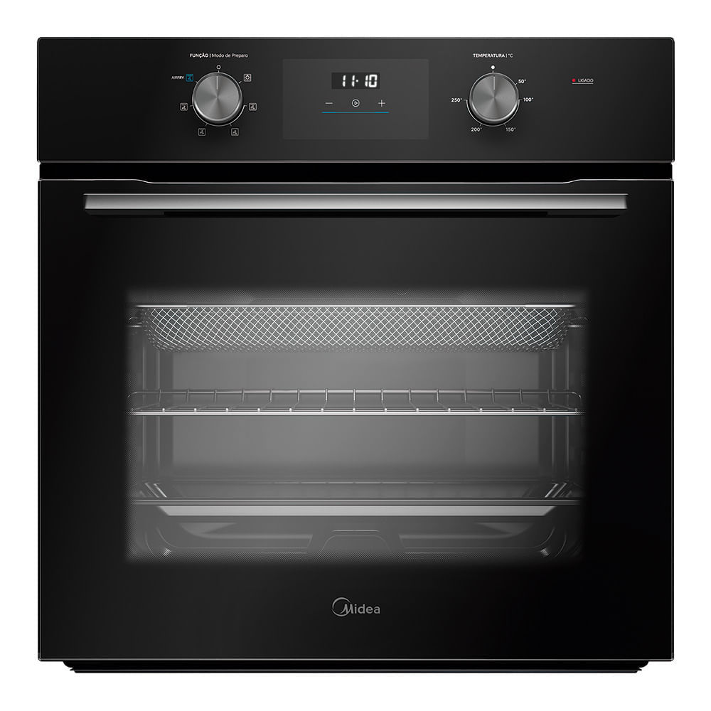 Forno Elétrico de Embutir 68L Digital com Air fryer Midea — Cozinha e Utensílios