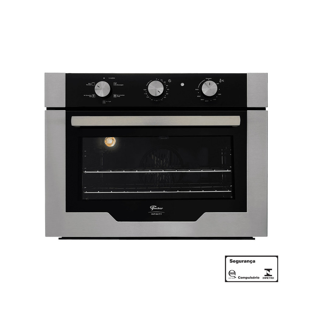 Forno Elétrico de Embutir Fischer Infinity Air Fryer 50L Inox — Cozinha e Utensílios