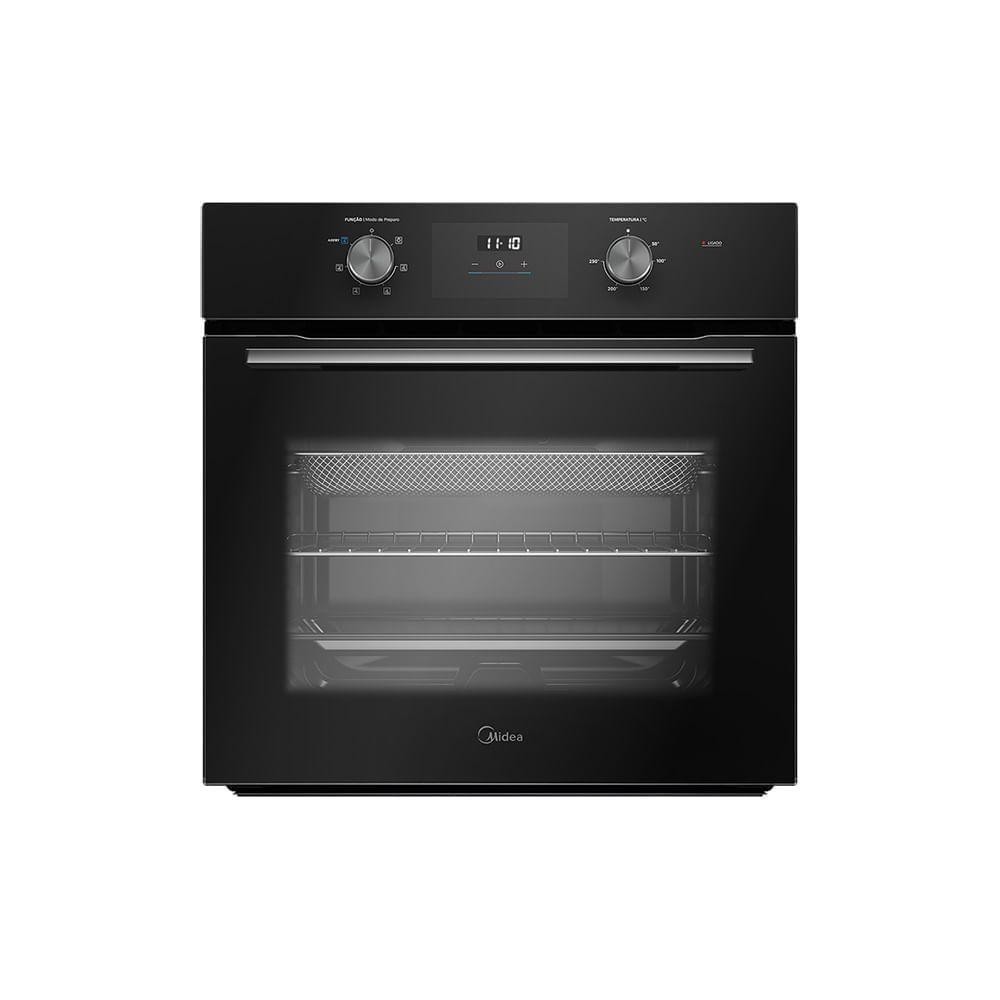 Forno Elétrico De Embutir Midea Digital Com Air Fryer 68L 220V