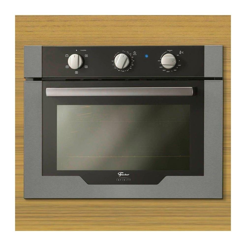 Forno Fischer Infinity: assa rápido, air fryer, easy clean, 50L — Cozinha e Utensílios