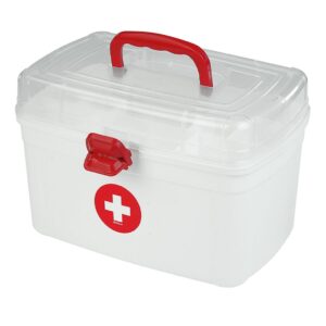 Frasqueira Organizadora Medicamentos 6,2L para Medicamentos e