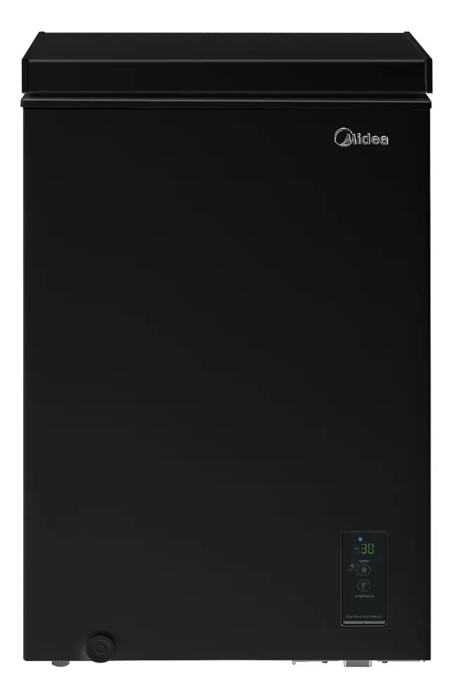 Freezer Horizontal 100l Flexbeer Inverter Bivolt Midea Preto — Eletrodomésticos