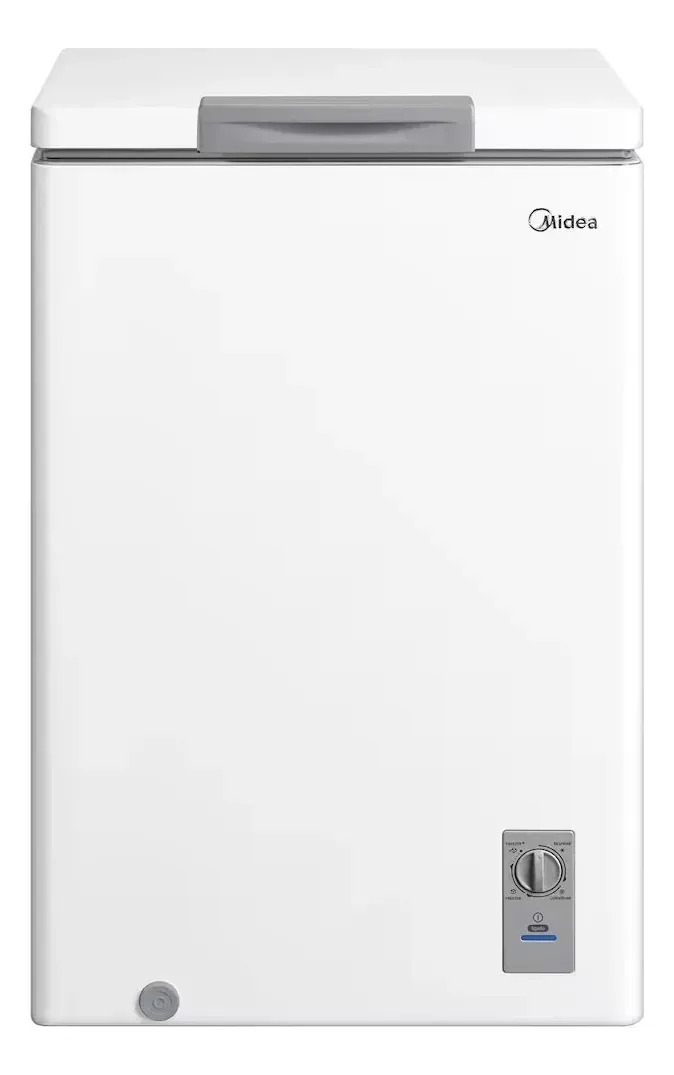 Freezer Horizontal 100l Inverter Bivolt Branco Midea Branco — Eletrodomésticos