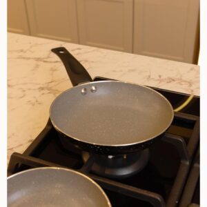 Frigideira Alumínio Antiaderente Granito Chef Taupe 16cm