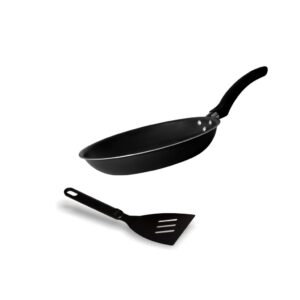 Frigideira Antiaderenmte 16 Cm Pequena Com Espátula Ovo Francesa