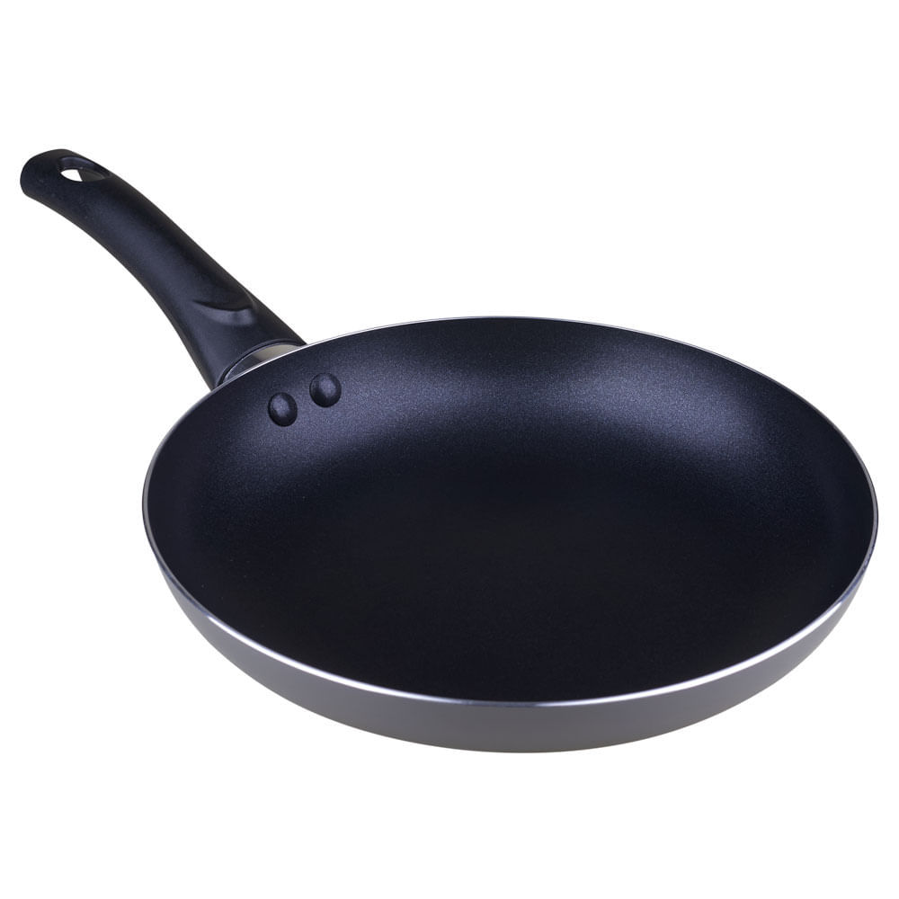Frigideira Antiaderente Cazza Cucina Cinza 22cm — Cozinha e Utensílios