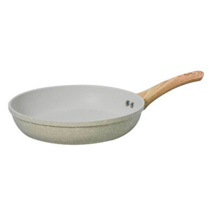 Frigideira Antiaderente Cerâmica de Indução 28cm Viena Bege Orgânica