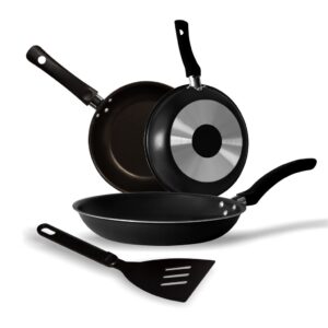 Frigideira Antiaderente Jogo 3 Peças 18cm 20cm e 22 cm Teflon