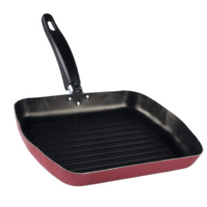 Frigideira Bifeteira Grill Antiaderente 28Cm Cereja Nacional