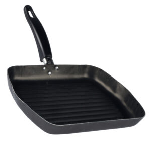 Frigideira Bifeteira Grill Antiaderente 28Cm Grafite Nacional