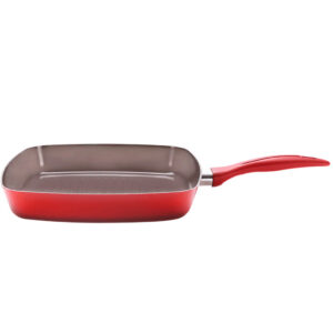 Frigideira Bistequeira Grill Brinox Ceramic Life Easy 24cm 1,35l