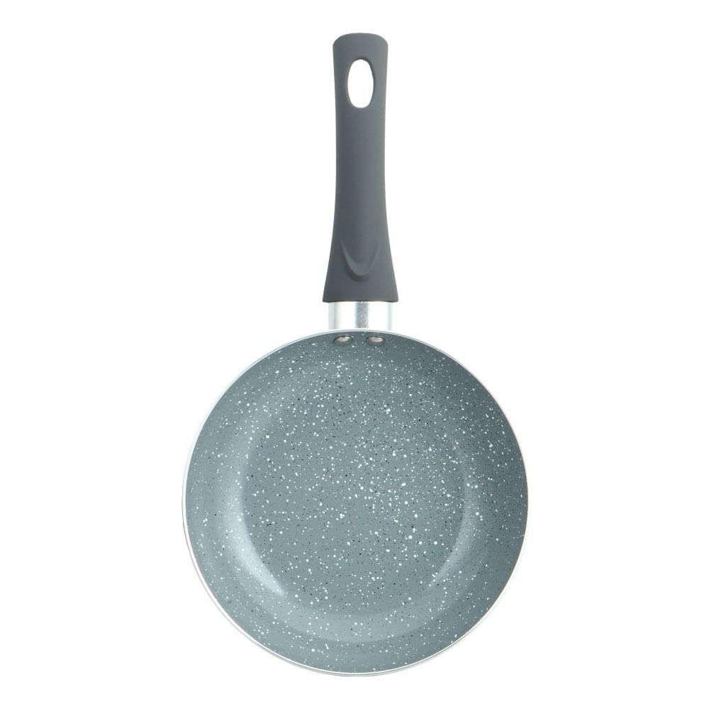 Frigideira Cerâmica Cazza Cinza 28cm — Cozinha e Utensílios