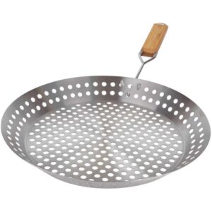 Frigideira Inox para Grelhar 2 em 1 30cm Mor