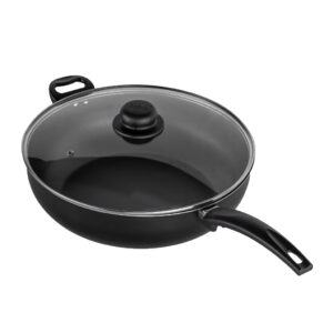 Frigideira Panelas Wok Antiaderente Grande Tamanho 26