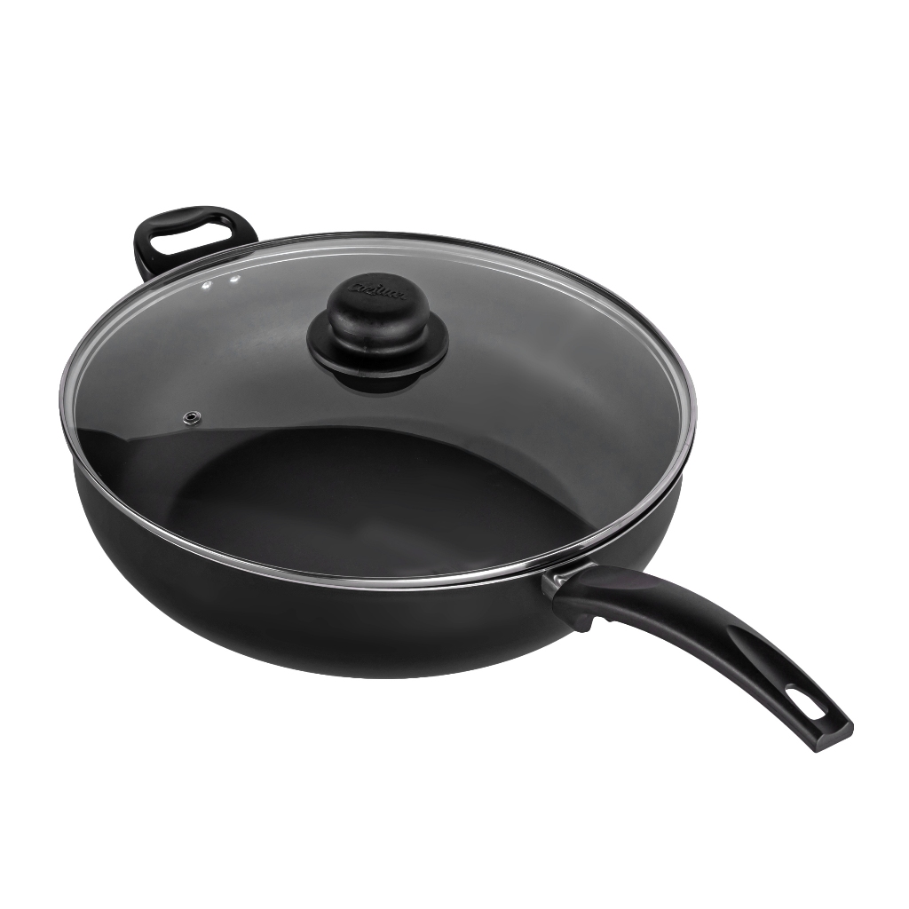 Frigideira Panelas Wok Antiaderente Grande Tamanho 26