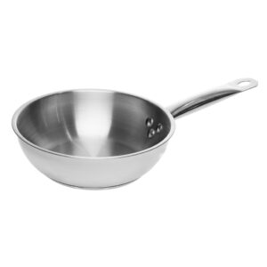 Frigideira Profissional Indução Fundo Triplo 20cm Aço Inox