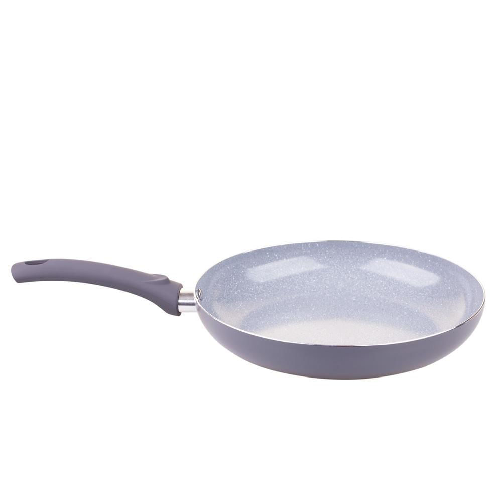 Frigideira Revestimento Cerâmica 28cm Cazza Cinza — Cozinha e Utensílios