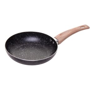 Frigideira Wok 16cm Granilite Preta Alumínio Antiaderente Wolff para