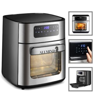 Fritadeira Air Fryer 1700W Alta Performance Cozinha Saudável