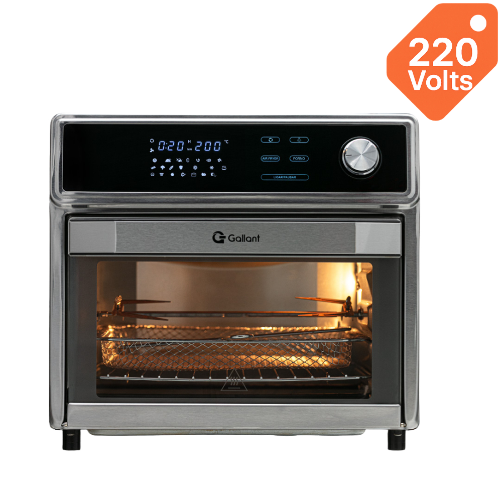 Fritadeira Air Fryer Forno 25L Gallant Digital Rotisserie 220V