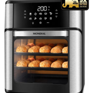 Fritadeira Air Fryer Forno Oven 12L, Mondial, 2000W
