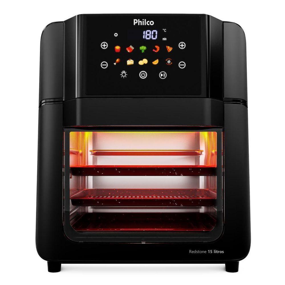 Fritadeira Air Fryer Oven sem Óleo Philco PAF15C 15L 1900W Redstone — Cozinha e Utensílios