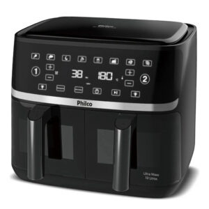 Fritadeira Air Fryer Philco 10L Cesto Dual Zone 2000W PAF10A 127V