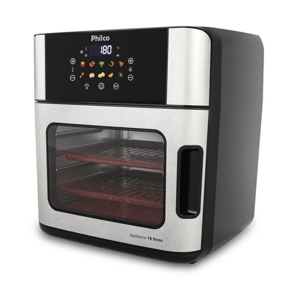 Fritadeira Air Fryer Philco 4 Em 1 Painel Digital PAF16A Preto 16L — Cozinha e Utensílios
