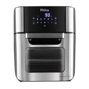Fritadeira Air Fryer Philco Oven PFR2200P 12 Litros, 2 em 1, 1800W
