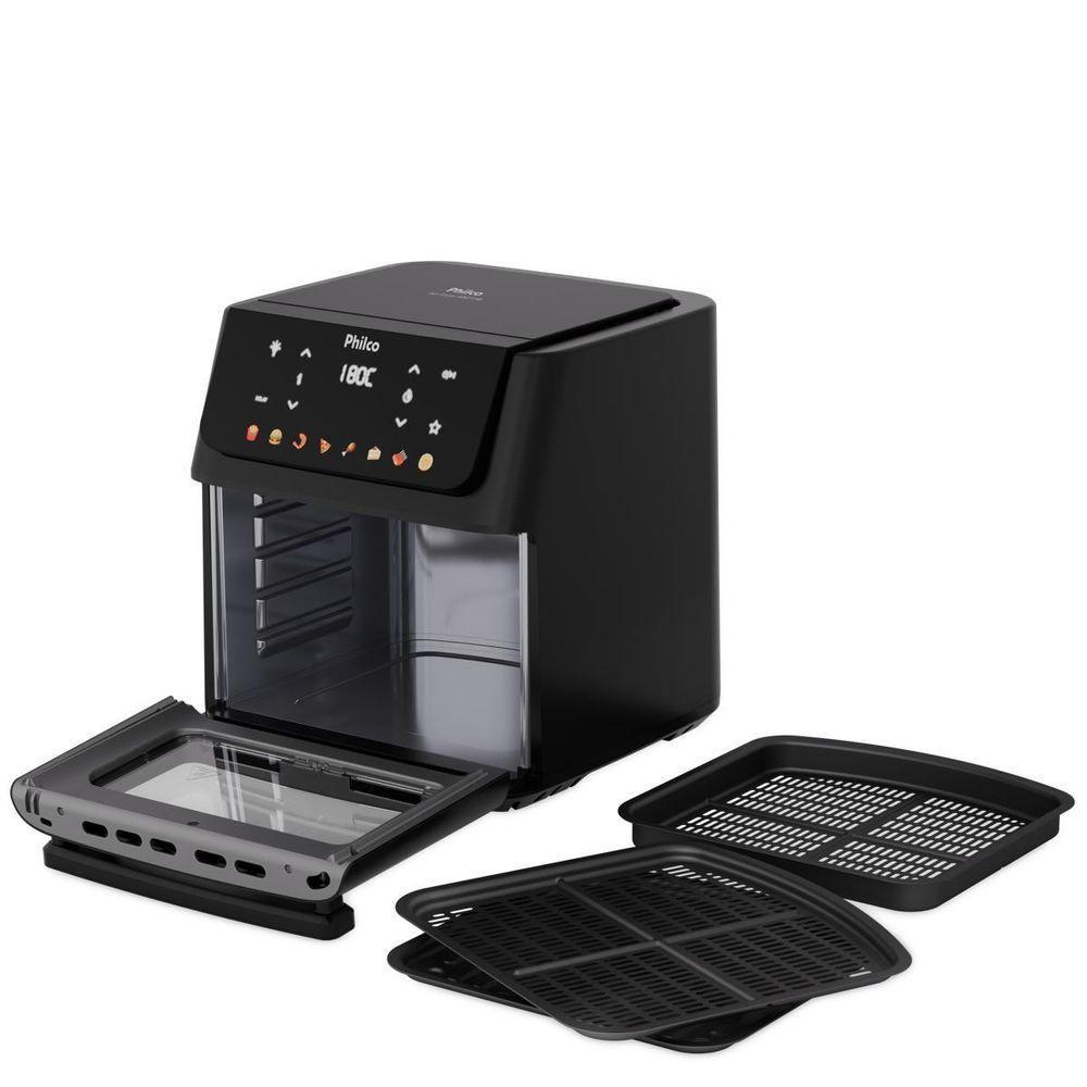 Fritadeira Air Fryer Philco PAF11B 11L 1800W com 8 Funções Pré