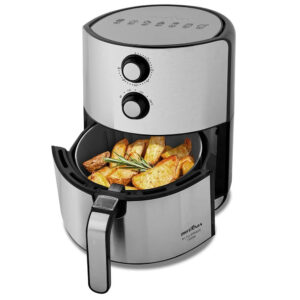 Fritadeira Elétrica Air Fry Britânia 4,6 Litros Inox BFR46PI 220 Volts