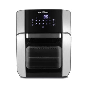 Fritadeira Elétrica Air Fryer Britânia Oven 12L Preta 220V