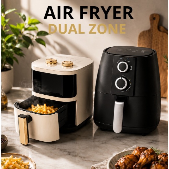 Fritadeira Elétrica Air Fryer Nakasaki 3,1L Sem Óleo para Assar — Cozinha e Utensílios