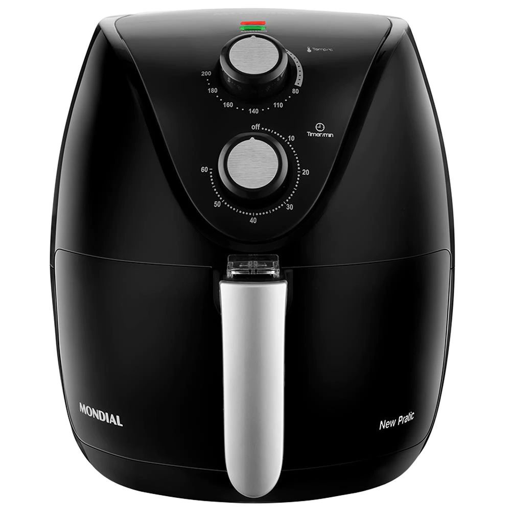 Fritadeira Elétrica Air Fryer New Pratic Sem Óleo 3,5 Litros Mondial — Cozinha e Utensílios