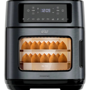 Fritadeira Elétrica Air Fryer Oven Black Inox Wap WAOD2
