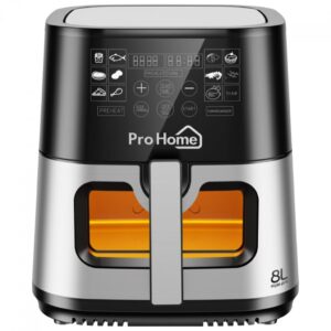 Fritadeira Elétrica Air Fryer Pro Home Style Pro, 100% Digital, 8L — Cozinha e Utensílios