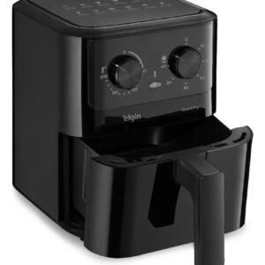 Fritadeira Elétrica Air Fryer Quad Fry 4,2 L,1400w Preto Elgin — Eletroportáteis