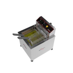Fritadeira Elétrica de Mesa FZM8 Zona Fria 15L Inox 220V Hz Skymsen