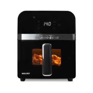 Fritadeira Elétrica Mallory 6 Litros Turbo Cook Preto 220V