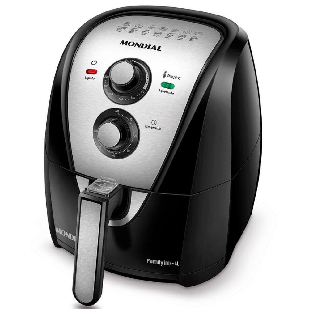 Fritadeira Elétrica Mondial Air Fryer 4 Litros — Cozinha e Utensílios