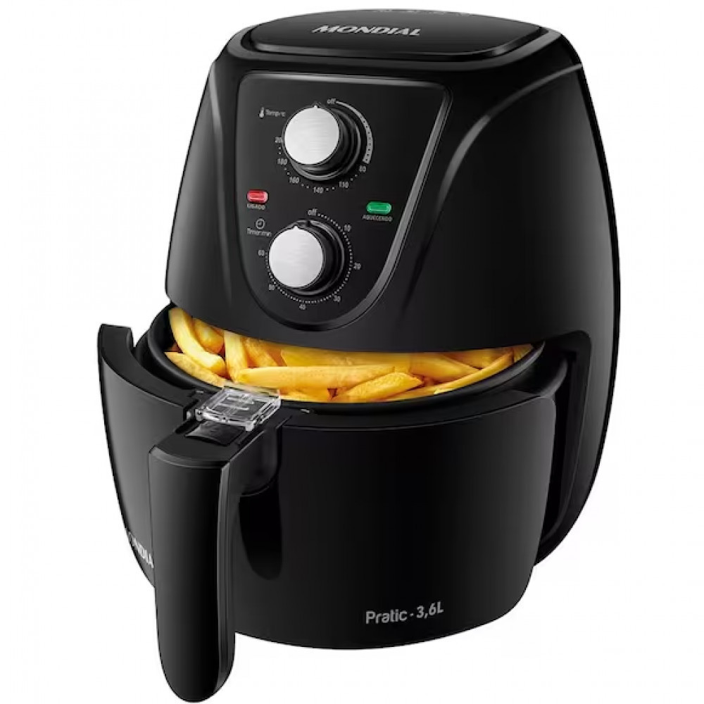 Fritadeira Elétrica Sem Óleo Air Fryer 3,6L Mondial
