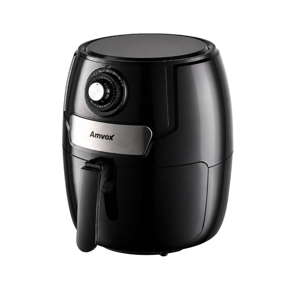 Fritadeira elétrica sem óleo Air Fryer 4,5L 1.400W Arf 1245 Amvox — Cozinha e Utensílios