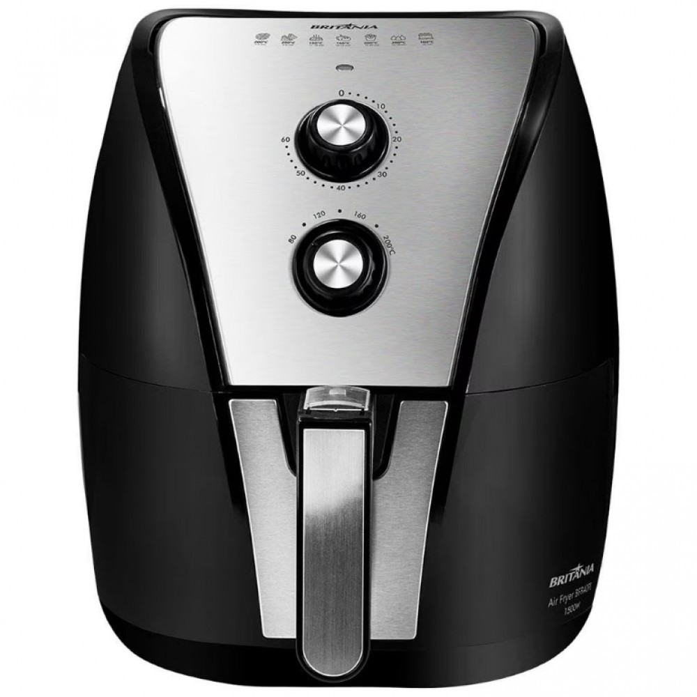 Fritadeira Elétrica Sem Óleo Air Fryer Britânia BFR40PI 4,3L — Cozinha e Utensílios