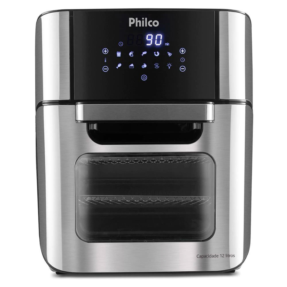 Fritadeira Elétrica Sem Óleo Air Fryer Oven Philco 12L — Cozinha e Utensílios