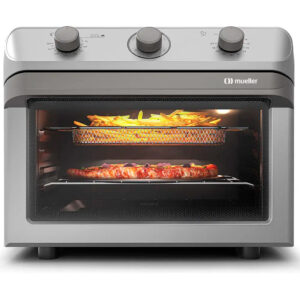 Fritadeira Elétrica Sem ÓLeo Fryer Air Forno 35 Litros Prata MFB35G